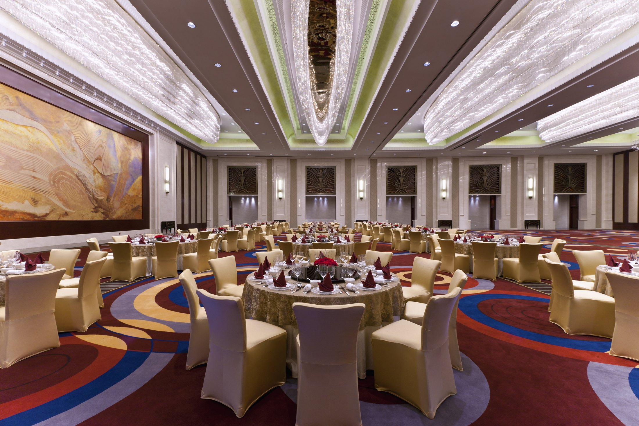Hotel ballroom