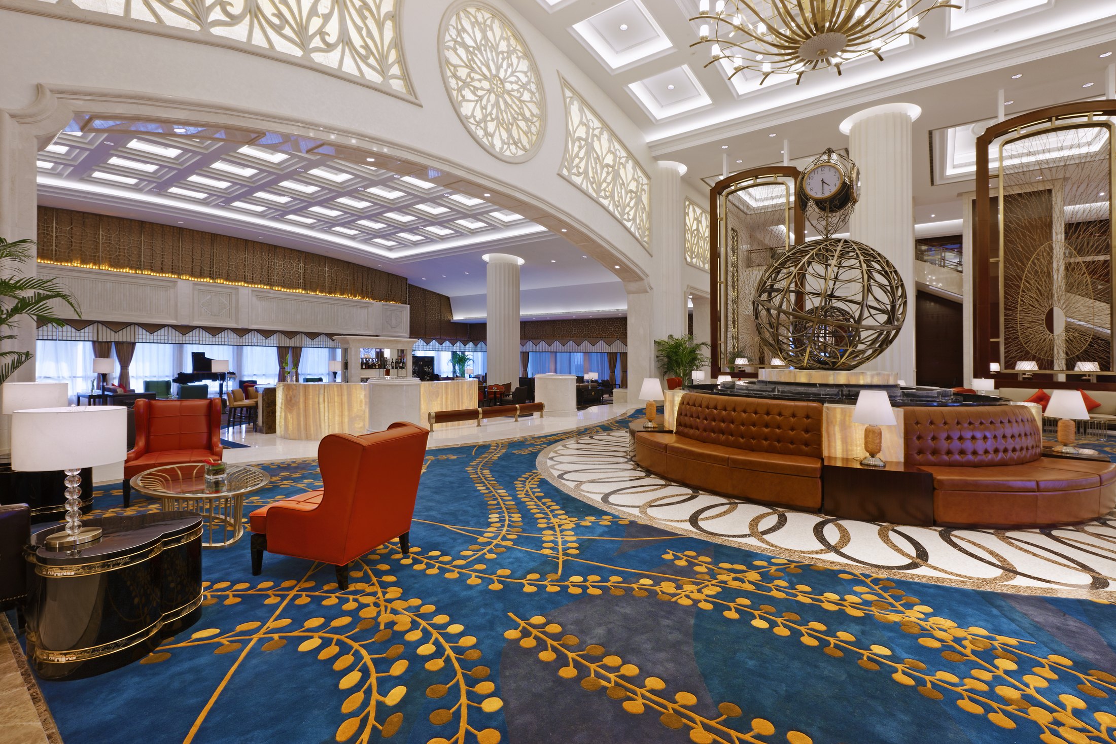 Hotel lobby